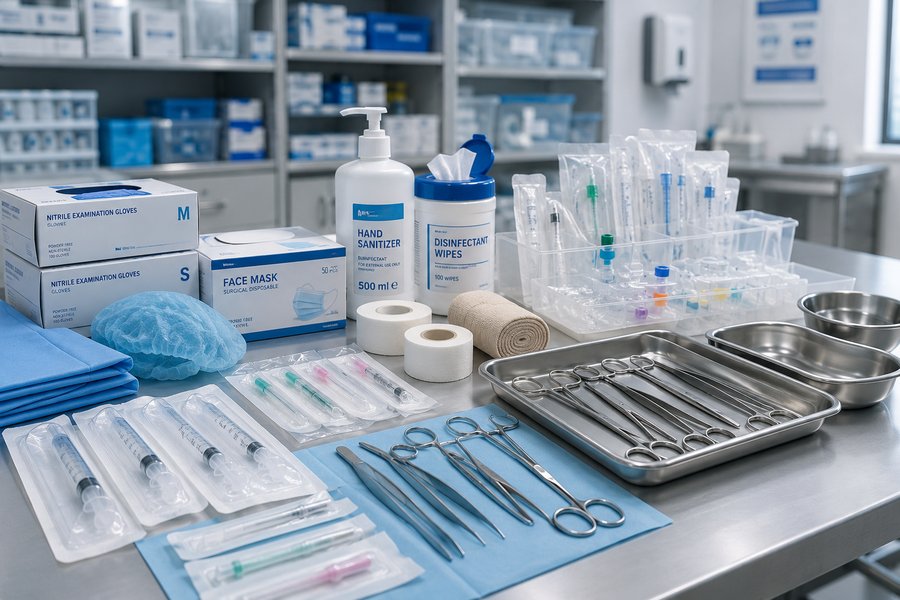 Medical supplies and instruments