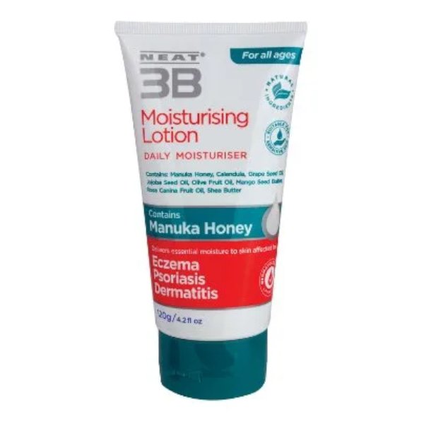 Neat 3B Natural Moisturising Lotion packaging